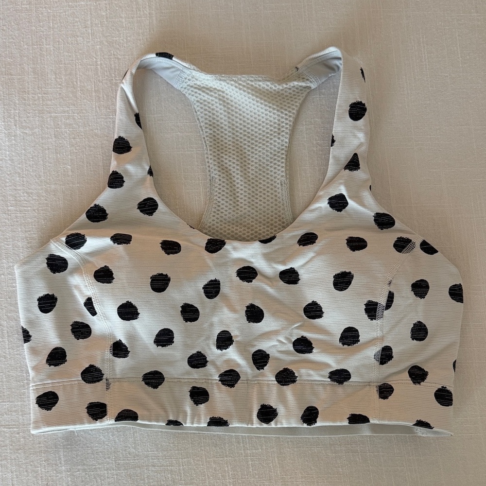Outdoor Voices Polka Dot Sports Bra